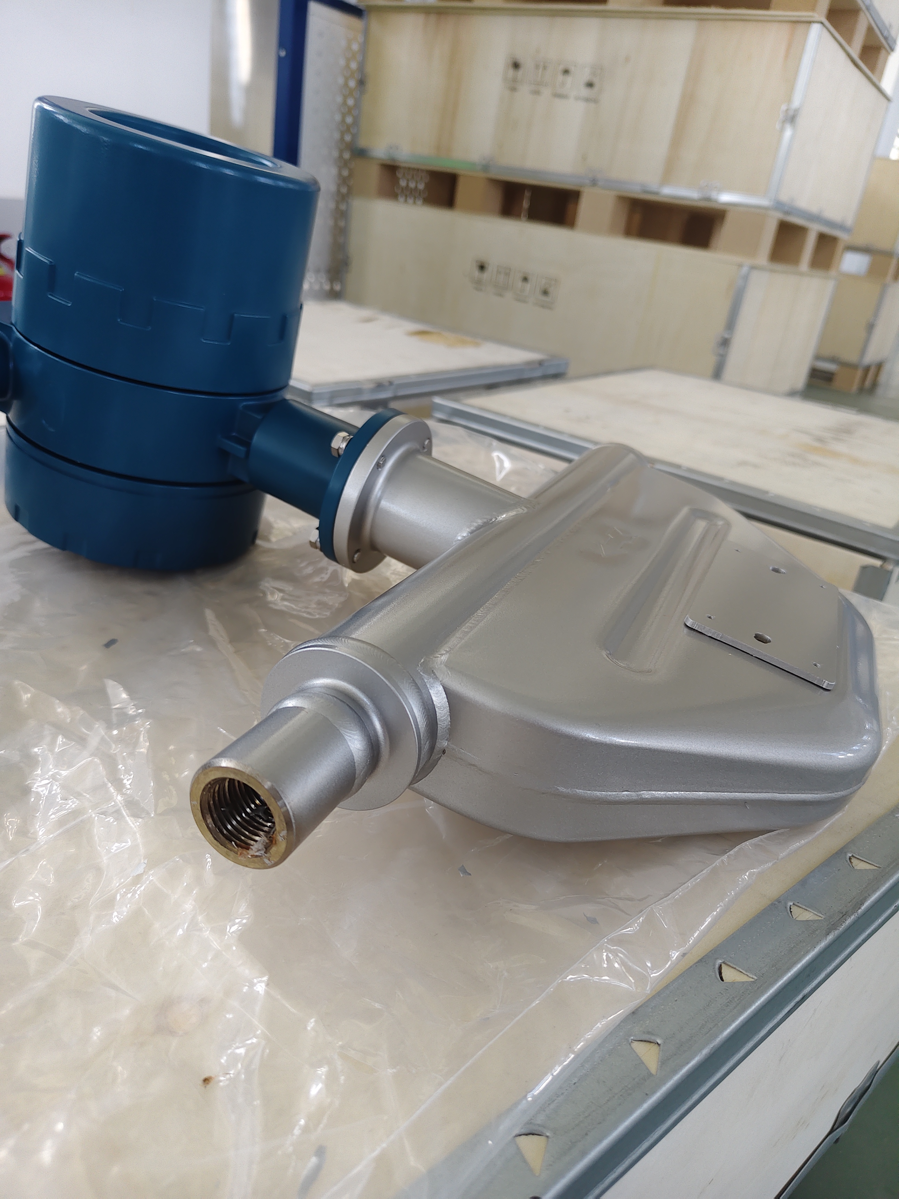High-Precision Internal Thread Mass Flow Meter for 10000cst High-Viscosity Media  mass flow meters